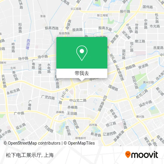 松下电工展示厅地图