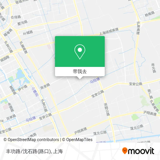 丰功路/沈石路(路口)地图