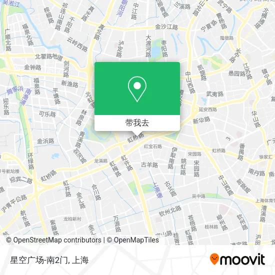 星空广场-南2门地图