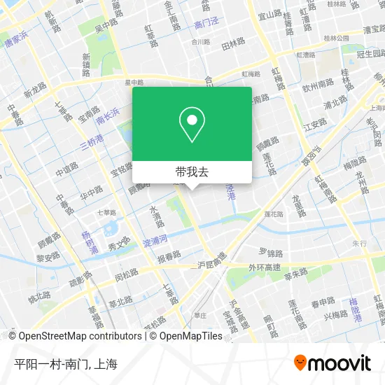 平阳一村-南门地图