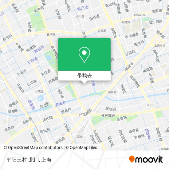 平阳三村-北门地图