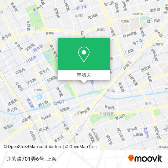龙茗路701弄6号地图