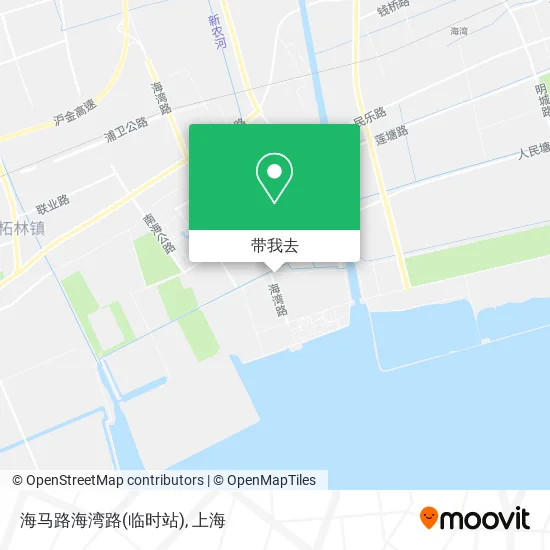 海马路海湾路(临时站)地图