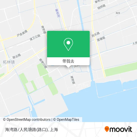海湾路/人民塘路(路口)地图