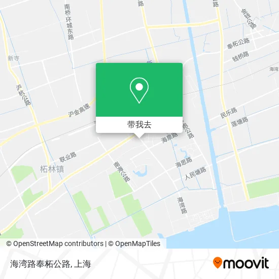 海湾路奉柘公路地图