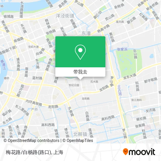 梅花路/白杨路(路口)地图