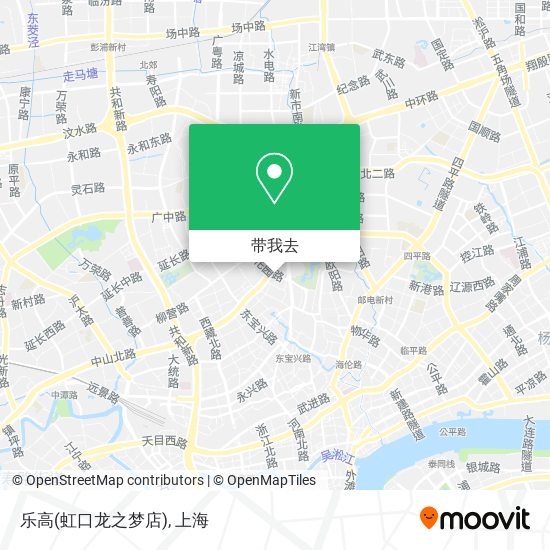 乐高(虹口龙之梦店)地图