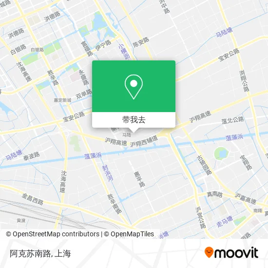 阿克苏南路地图