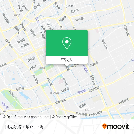 阿克苏路宝塔路地图