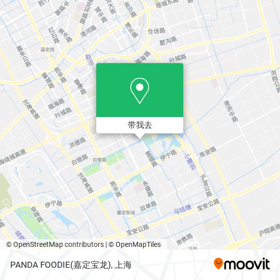 PANDA FOODIE(嘉定宝龙)地图