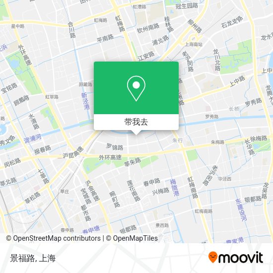 景福路地图