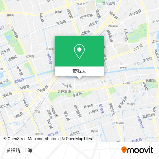 景福路地图
