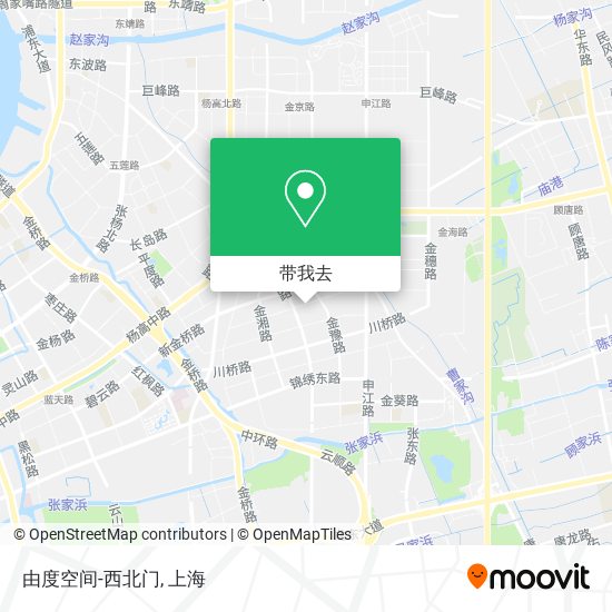 由度空间-西北门地图