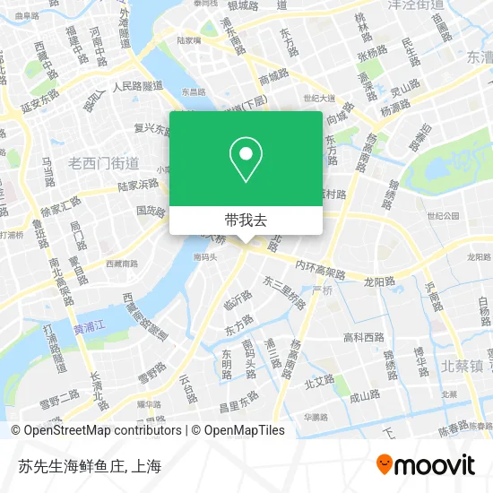 苏先生海鲜鱼庄地图