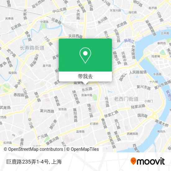 巨鹿路235弄1-4号地图