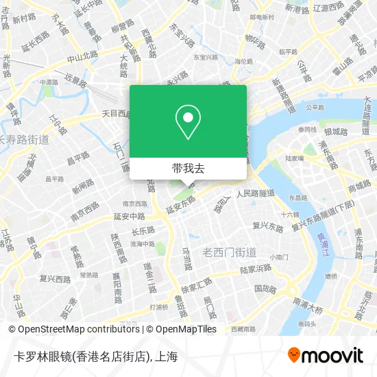 卡罗林眼镜(香港名店街店)地图