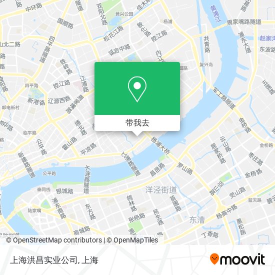 上海洪昌实业公司地图