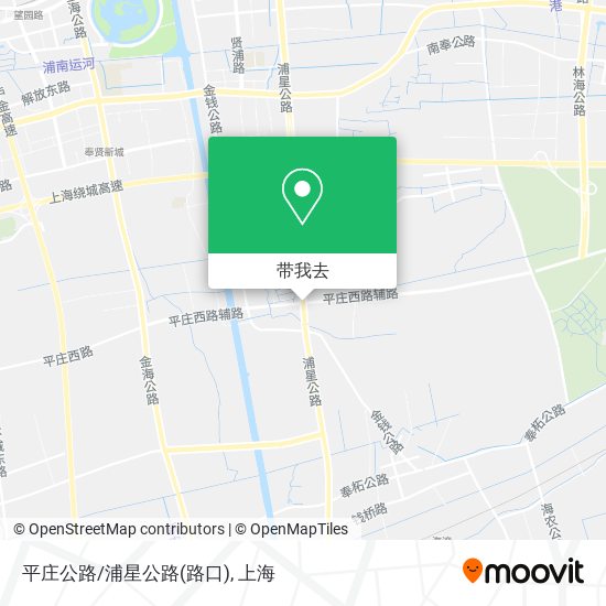 平庄公路/浦星公路(路口)地图