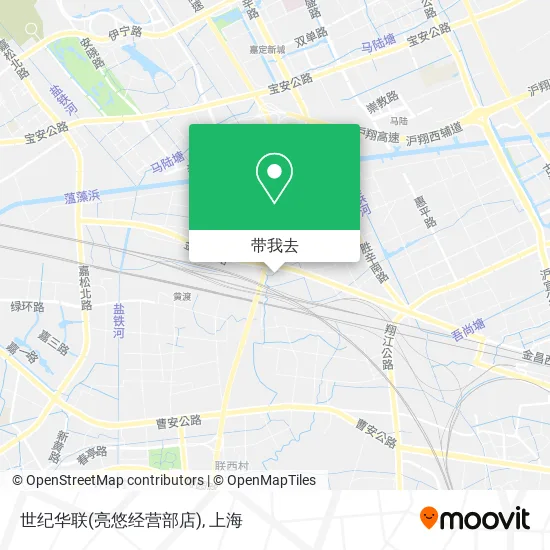 世纪华联(亮悠经营部店)地图