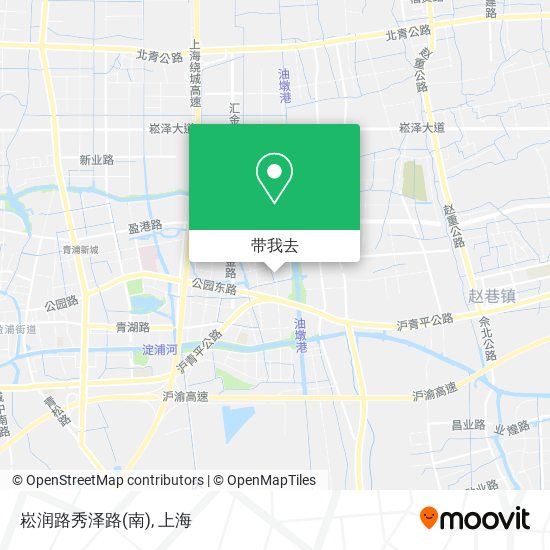 崧润路秀泽路(南)地图