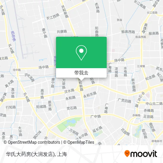 华氏大药房(大润发店)地图