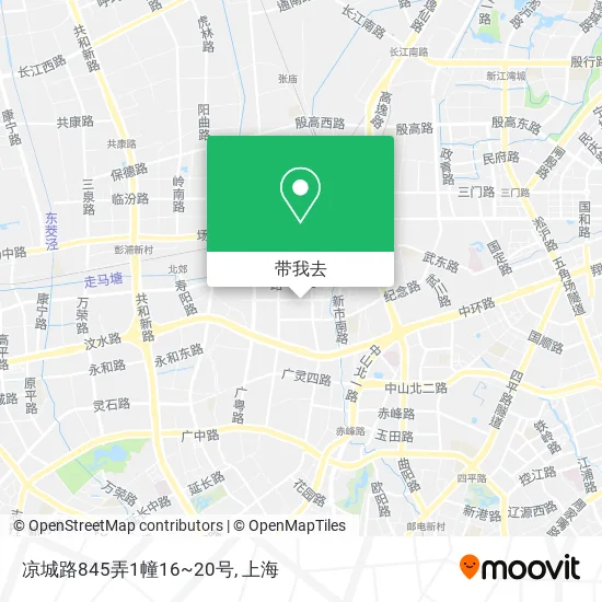 凉城路845弄1幢16~20号地图