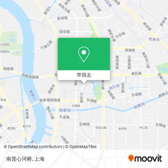 南莲心河桥地图