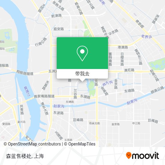 森蓝售楼处地图