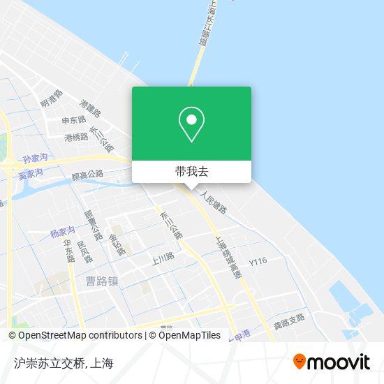 沪崇苏立交桥地图