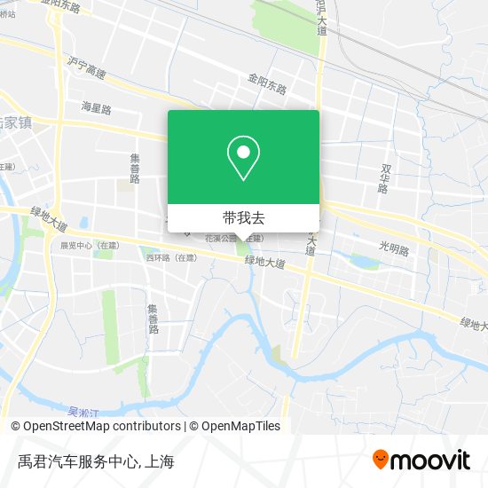 禹君汽车服务中心地图