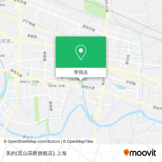 美的(昆山花桥旗舰店)地图