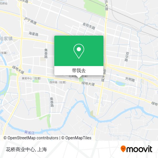 花桥商业中心地图