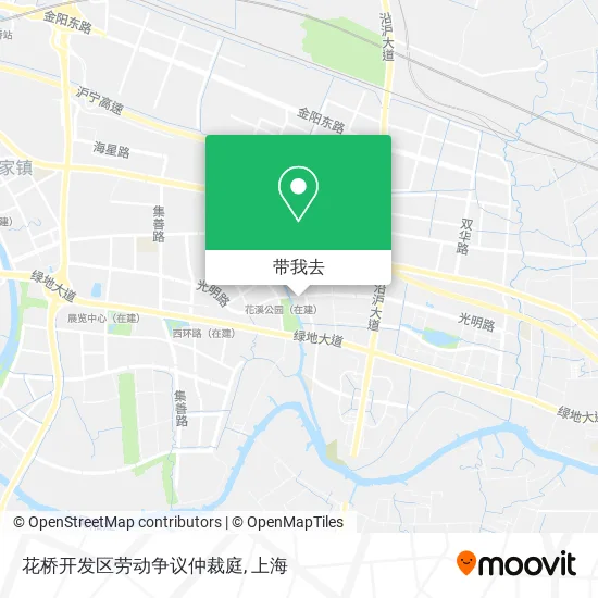 花桥开发区劳动争议仲裁庭地图
