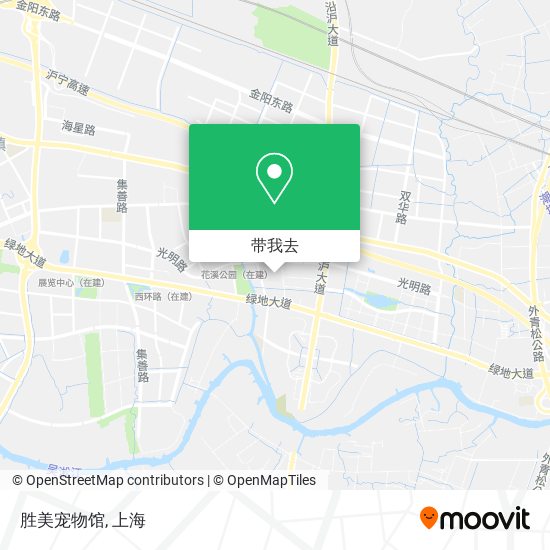 胜美宠物馆地图