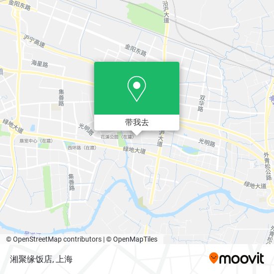湘聚缘饭店地图