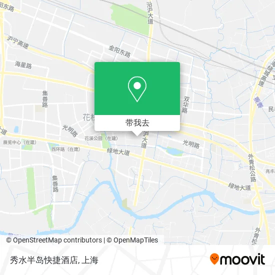 秀水半岛快捷酒店地图