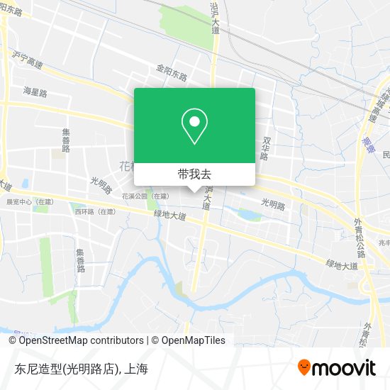 东尼造型(光明路店)地图