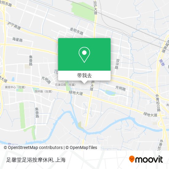 足馨堂足浴按摩休闲地图