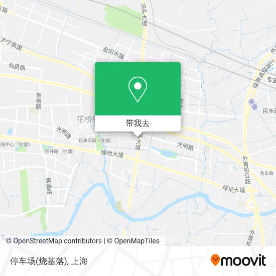 停车场(烧基落)地图