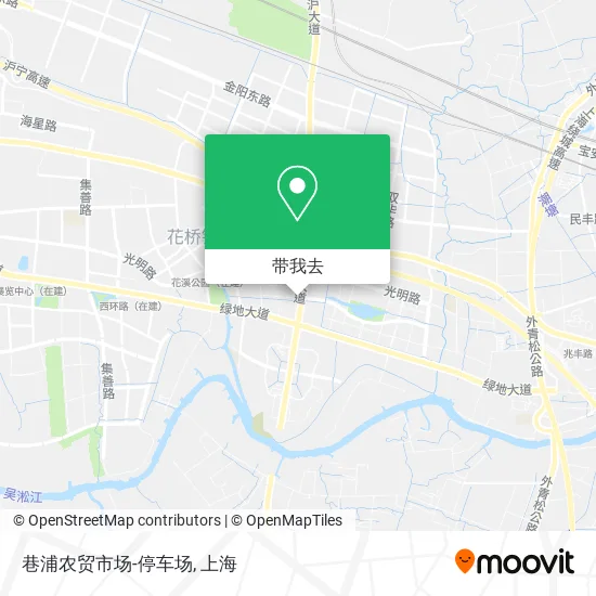 巷浦农贸市场-停车场地图