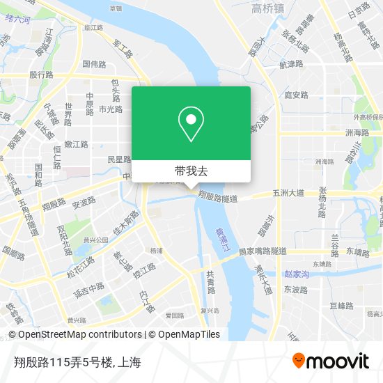 翔殷路115弄5号楼地图