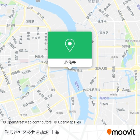 翔殷路社区公共运动场地图