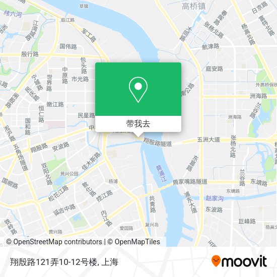 翔殷路121弄10-12号楼地图