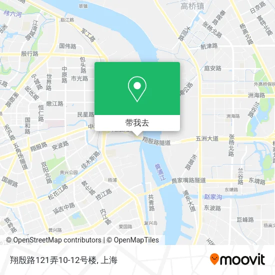 翔殷路121弄10-12号楼地图