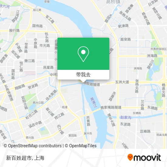 新百姓超市地图