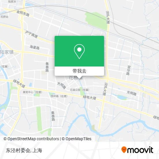 东泾村委会地图