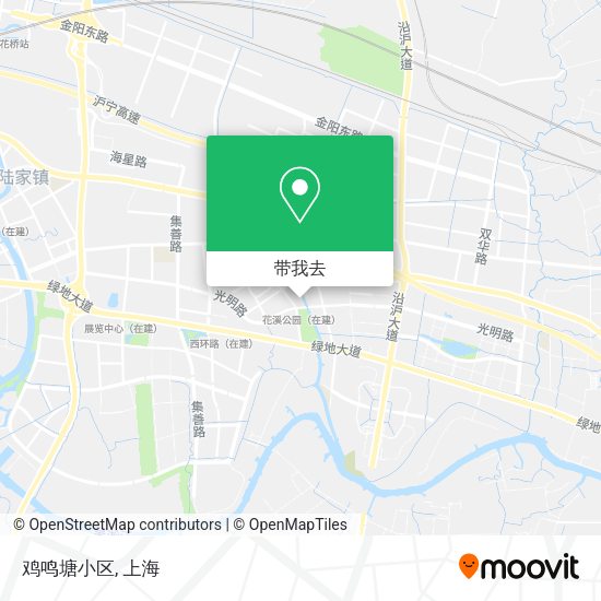 鸡鸣塘小区地图