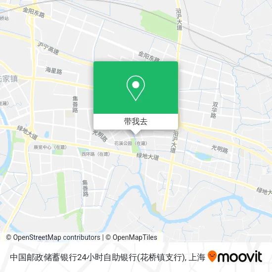 中国邮政储蓄银行24小时自助银行(花桥镇支行)地图