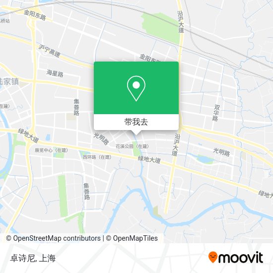 卓诗尼地图