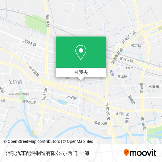 浦项汽车配件制造有限公司-西门地图